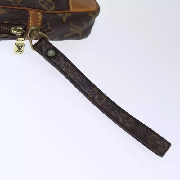 LOUIS VUITTON Monogram Marly Dragonne GM Clutch Bag M51825 LV Auth th4852 - Picture 9 of 12